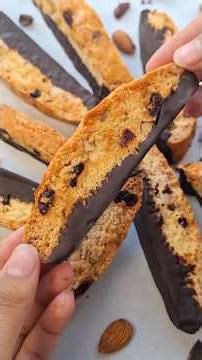 Did You Know Biscotti is SO EASY To Make?! #shorts #baking