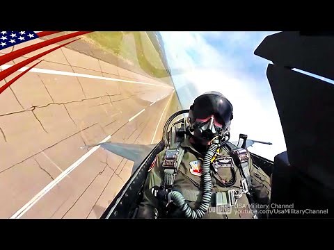 Awesome F-16 Viper Aerial Maneuvers [Cockpit View]
