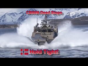 Norwegian Coastal Rangers impress U.S. Marines with CB-90 Dead Stops!