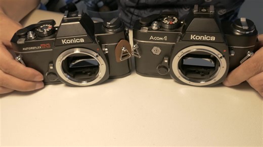 【柯尼卡胶片单反】Konica Autoreflex TC & Acom-1 胶片单反详细介绍及维修