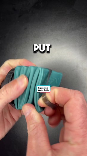 Innovative Expandable Water Bottle for On-the-Go Hydration