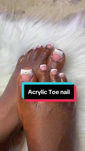 #acrylicnails #toenail #foryou #nailtechjourney #asabanailstech