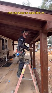Like I said - first try 😏 I’m a good guesser #carpentry #math #construction #humor #southpawandcompany | Brian Keatts