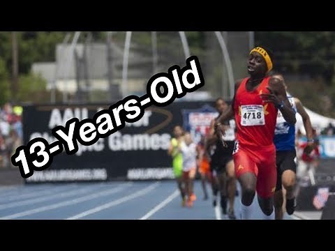 13-Year-Old 47s 400m WORLD RECORD!