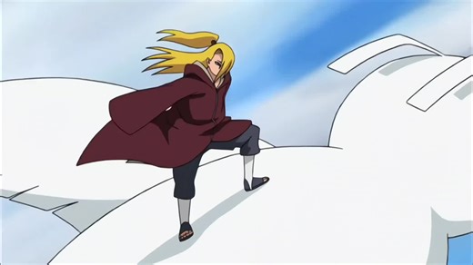Deidara's Journey in Naruto Shippuden Episode 255