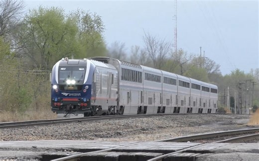 【搬运】Amtrak CN BNSF NS Centralia, 伊利诺伊州