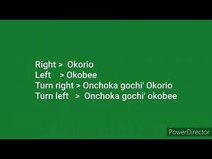 Lesson 13: Telling Direction in Kisii Language