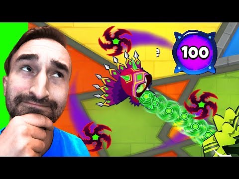 MAX Level 100 GLAIVE DOMINUS in BTD6 (Update PARAGON Tower)