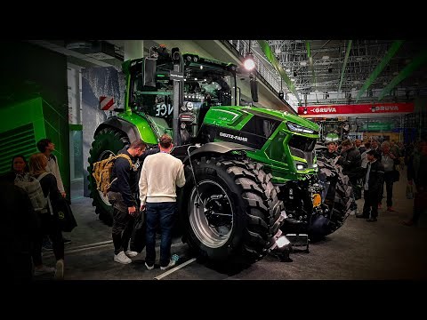 AGRITECHNICA 2025: Deutz-Fahr launches its all new 8-series tractor