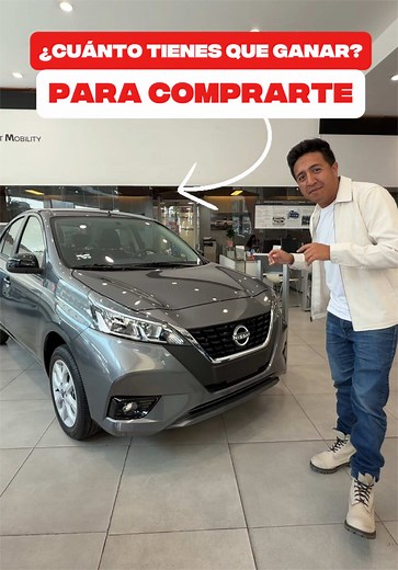 ¿Cuánto ganar para comprar un Nissan March en México?