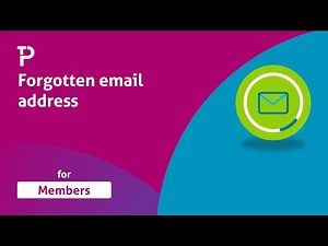 My Pension Online - Forgotten your login email address?