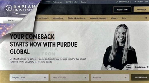 7 years after rebranding Kaplan, is Purdue Global's for-profit history really in the past?
