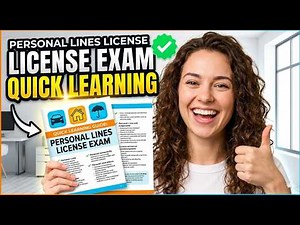 Personal Lines Insurance License Exam Quick Learning Guide