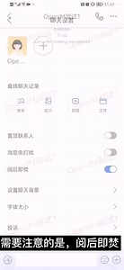 开源IM项目OpenIM阅后即焚展示