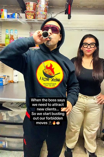 When the boss says we have to attract new clients… So we start busting out our FORBIDDEN DANCE MOVES 🕺🔥🍜 No rhythm. No shame. All flavor 😮‍🔥 📍 336 N Ceylon St, Eagle Pass, TX 🕕 Thursday – Saturday 6PM – 11PM You dance… we cook 😎 #EaglePassTX #EaglePassTexas #WokNRoll #EaglePassEats #piedrasnegras @Michelle Trevino @Rudy Treviño | Eagle Pass TX @LuxBod Spa