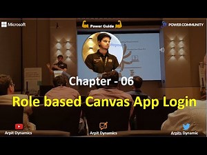 Chapter 6 - Design Role based Canvas App Login