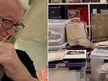 Anderson Cooper cries while going through loved one's belongings