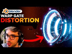 Create A Cool Warp Gate Scene From Scratch - Blender Tutorial - Modelling, Texturing & Lighting