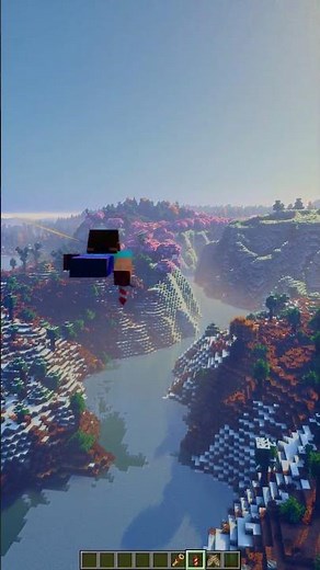 Ultra Realistic Minecraft – Mountain View #minecraft #shorts