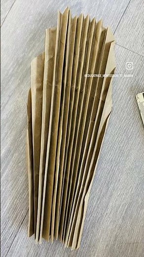 DIY éventail en papier facile