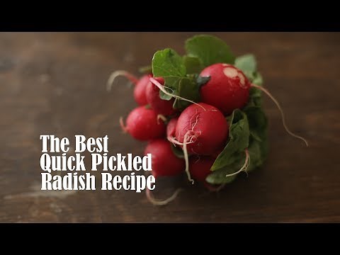 Best Quick Pickled Radish Recipe