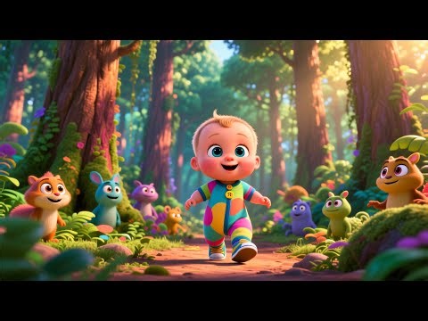 Learns Forest Song 🌳🎵 | Fun Nature and Learning Song for Kids | Preschool Educational Video