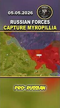 🚨 FRONTLINE COLLAPSES! RUSSIAN FORCES CAPTURE MYROPILLIA #russia #ukraine #viral