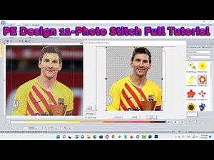 PE Design 11-Photo Stitch Full Tutorial | With Multi Language
