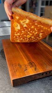 Pan Fried Sicilian! Nothing beats this crunch! . #Crunchy #panfried #sicilian #pizza | Jimmyhank Pizza