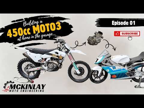 Garage-Built 450cc Moto3 Vlog - Episode 1