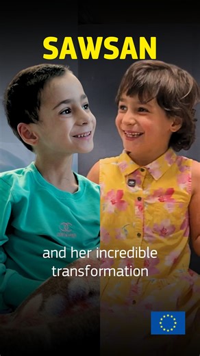 EU aid & crisis response on Instagram: "Watch the incredible transformation of Sawsan from Lebanon. After losing her voice, her sight, and her ability to walk, she is now receiving urgent medical care and rehabilitation.⁣ ⁣ Together with our partners, including @UNICEF, we are helping children like Sawsan access life-saving medical support.⁣ ⁣ #EUHumanitarianAid #EUSolidarity⁣ ⁣ © UNICEF, 2026"
