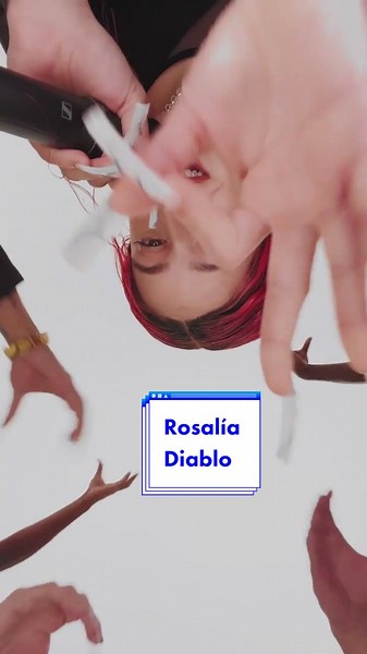 La Rosalia Performing Diablo at TikTok Live Concert