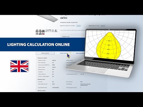 How to calculate lighting online at www.modus.cz | MODUS, spol. s r. o.