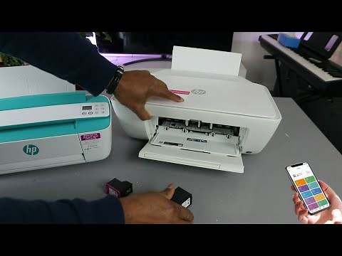 Replace Ink Cartridges | HP DeskJet 3700, Deskjet 3722, 3755, HP DeskJet 2755e, 2600 Printer Series