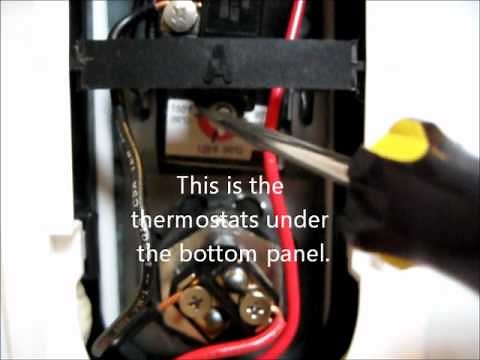 DIY how to adjust the temperature of the GE water heater