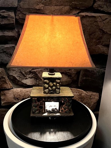 Vintage Style Table Lamp With Chimney / Vintage Style Table Lamp With Chimney - Etsy
