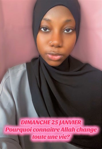 DIMANCHE 25 JANVIER ✨ S’il y a bien une séance à laquelle tu dois assister c’est celle là, cela va te permettre de poser les fondations et de comprendre d’où vient le fait que tu n’arrives pas à avoir cette connexion avec Allah N’hésites pas à m’envoyer un message en privé afin de t’inscrire il reste quelques places🤍 Le changement commence par des décisions alors décide de changer les choses✨ #femmemusulmane #Allah #foi #paix #videoviraltiktok