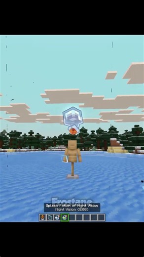 Minecraft Bedrock X-ray Moment