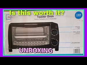 2023 Unbox: What is inside the MainStay Oven Toaster? | How good it is? | Ohana Abode #532