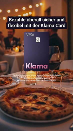 Mit der Klarna Card kannst du sofort oder flexibel bezahlen – egal ob online, vor Ort oder weltweit. Und das ohne Fremdwährungsgebühren. | Klarna