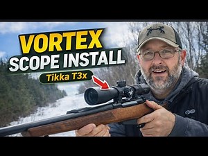 Tikka T3x Vortex Scope Installation | Mounting & Setup Guide