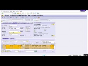 MIRO Post Invoice with PO