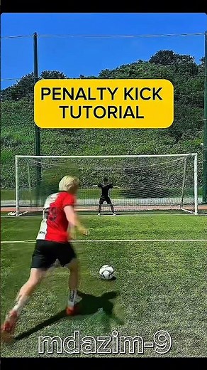 Unstoppable Penalty Kick Skills! ⚽️ #shorts #penaltykick