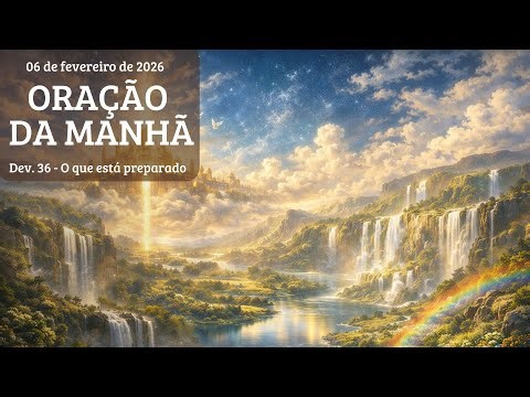 Oração da manhã 06 de fevereiro de 2026 | Devocional #36 | Café e Bíblia
