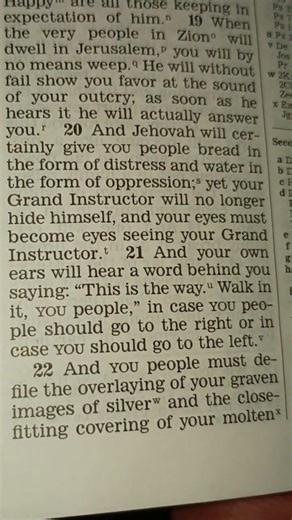 Isaiah 30:20, 21, how the word of God helps us to know which way to go? #God #Bible #Jesus #Isaiah