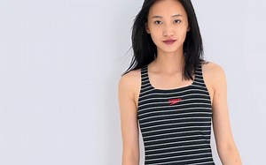 Speedo/速比涛 条纹 女子连体泳衣 活力条纹贴合修身 连体女抗氯