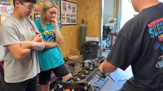 Getting rust out of a 70-year-old engine block. #sleeperdude #hemi #rust #junkyard | Sleeperdude88