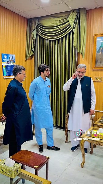 Meetup with Speaker KP Assembly ( Babar Saleem Swati ) at Speaker Chamber 🔥 #hurrairahmad