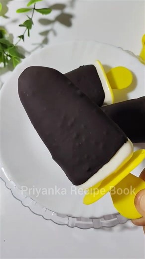 No Cream No mold दूध से Chocobar icecream😋 #shorts #shortsvideo #chocolate #summer