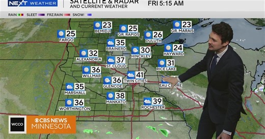 NEXT Weather: 5 a.m. report for Minnesota from May 1, 2026
